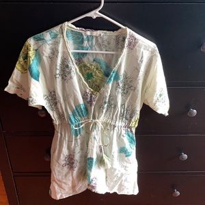 Johnny Was Flowy Blouse